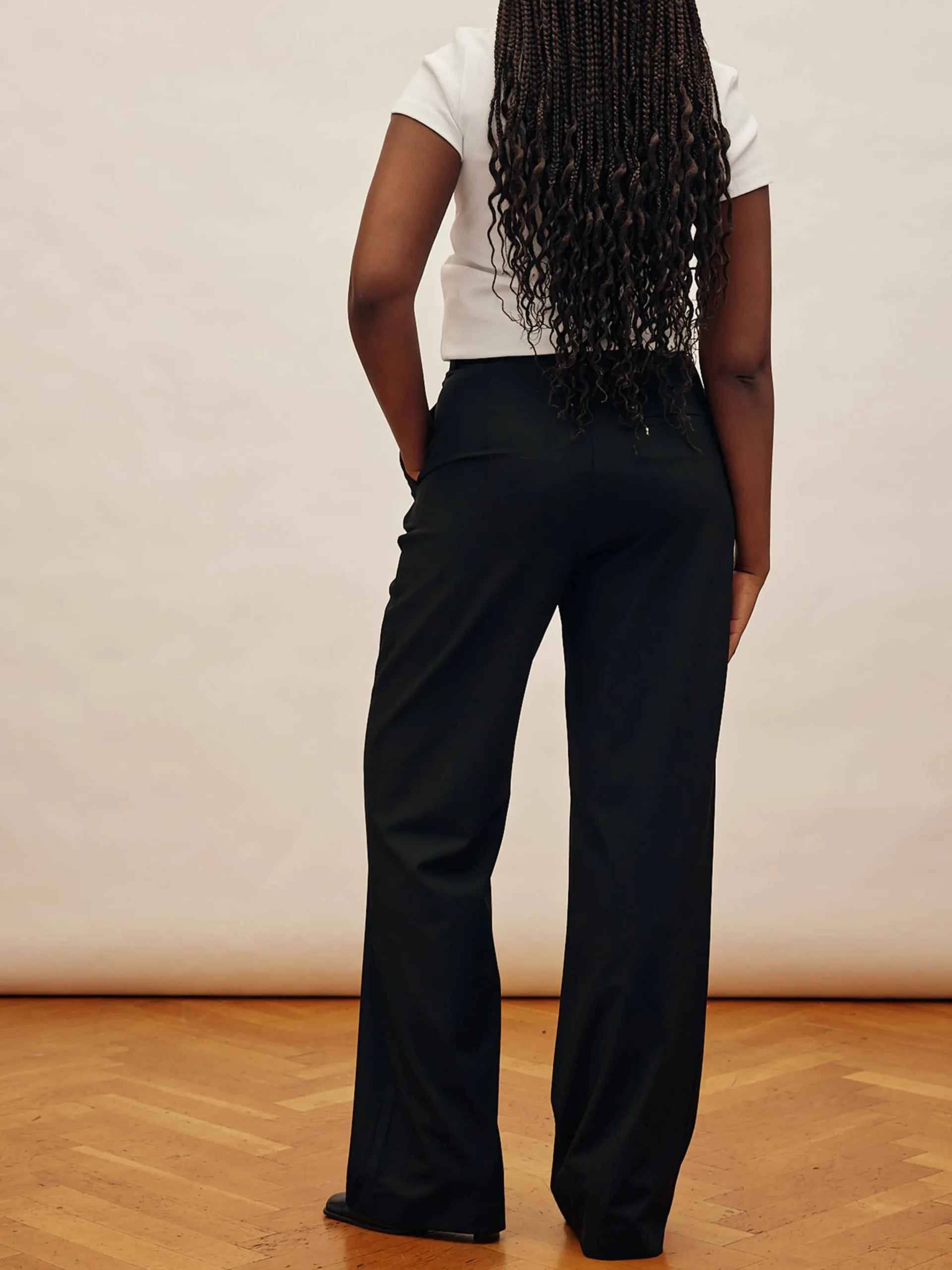 Djerf Avenue Favorite Pants Black - Tall Hot