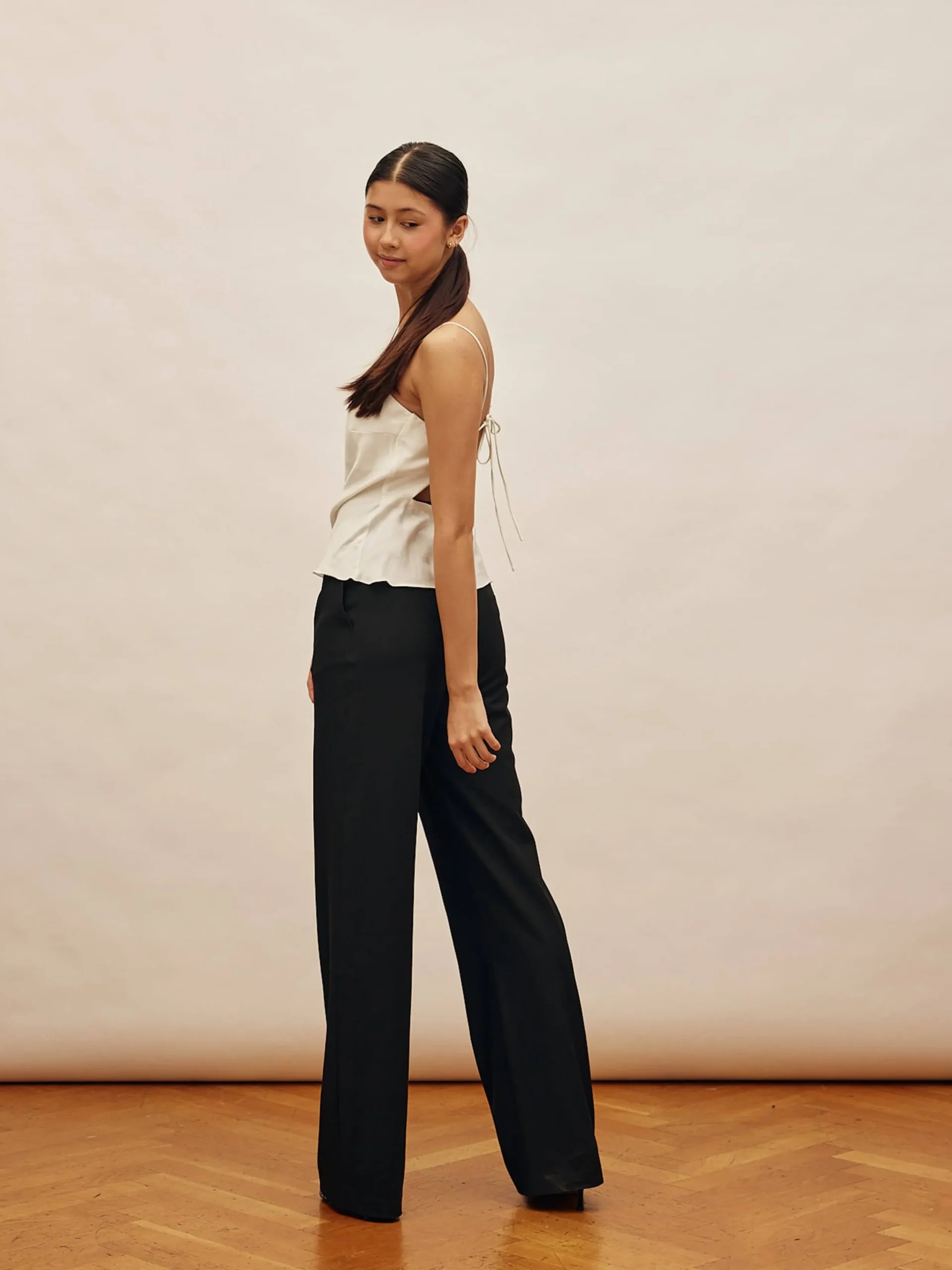 Djerf Avenue Favorite Pants Black - Tall Hot