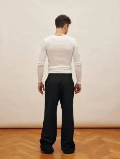 Djerf Avenue Favorite Pants Black - Tall Hot