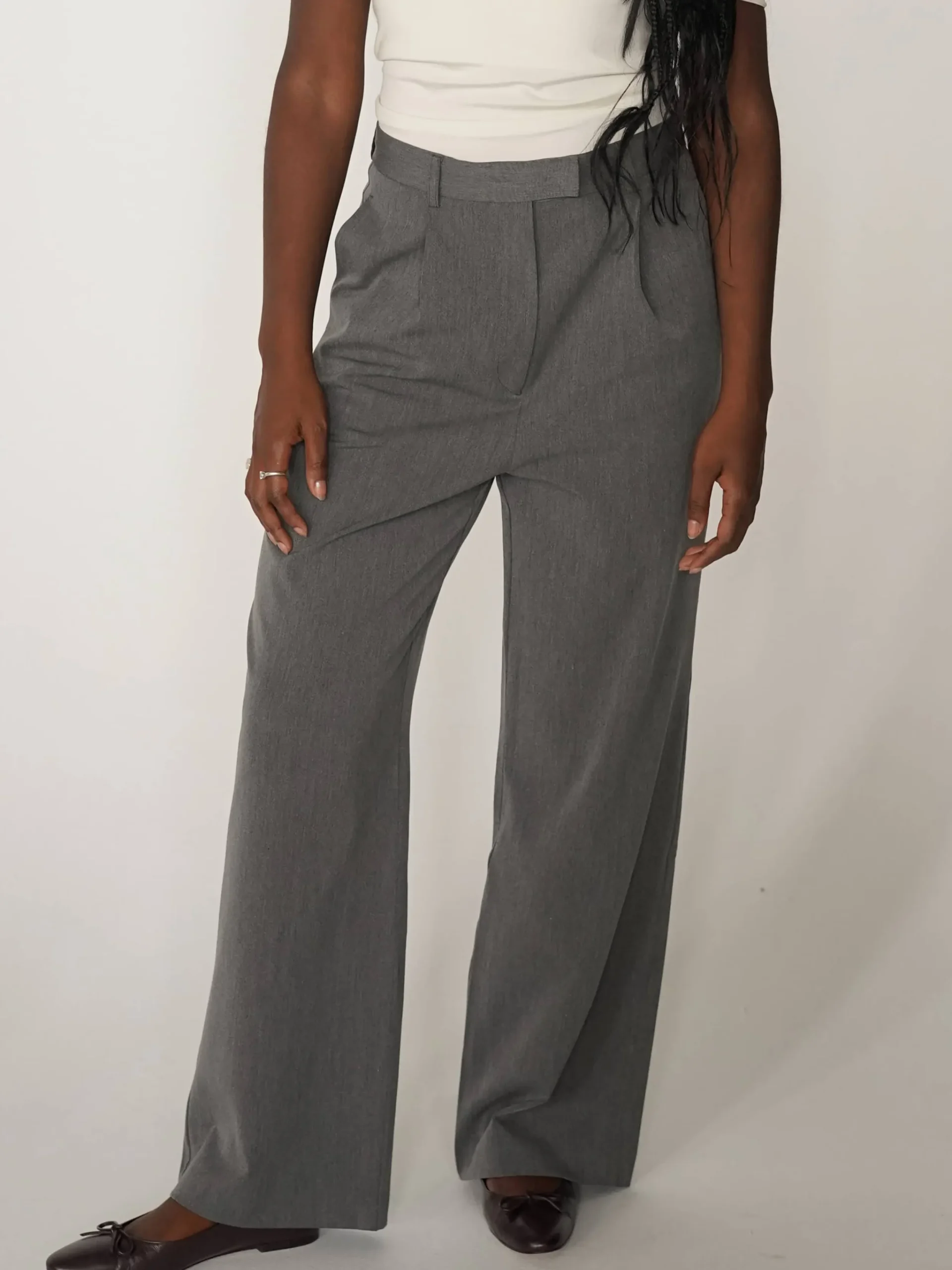 Djerf Avenue Favorite Pants Grey Online