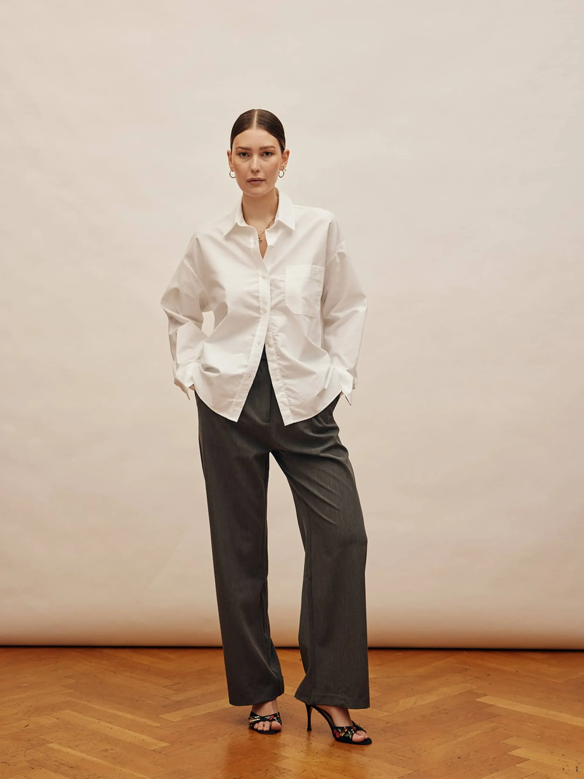 Djerf Avenue Favorite Pants Grey Online