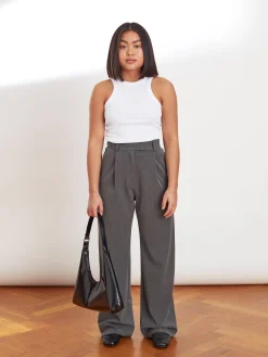 Djerf Avenue Favorite Pants Grey Online