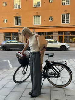 Djerf Avenue Favorite Pants Grey Online