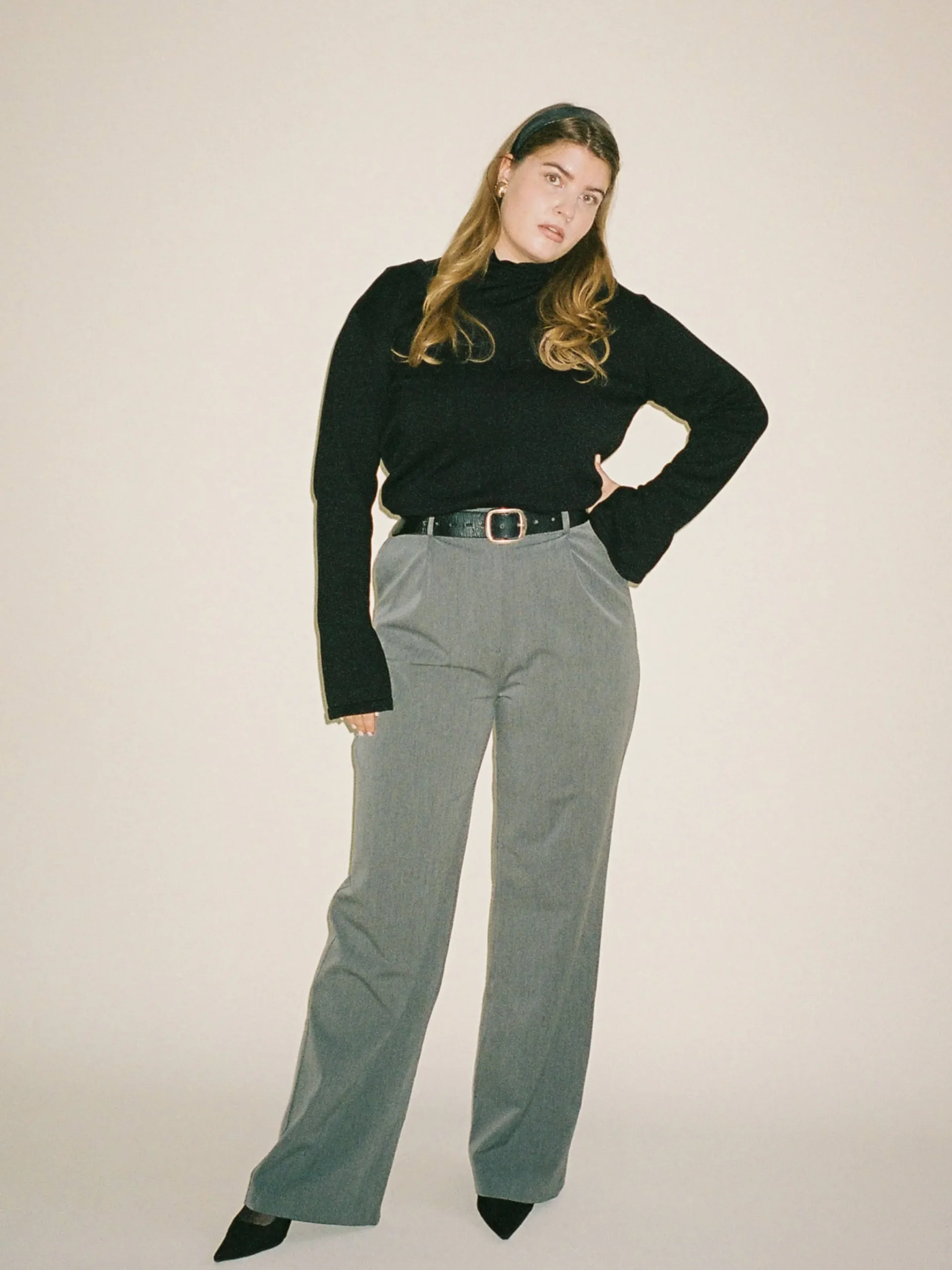 Djerf Avenue Favorite Pants Grey - Tall Best