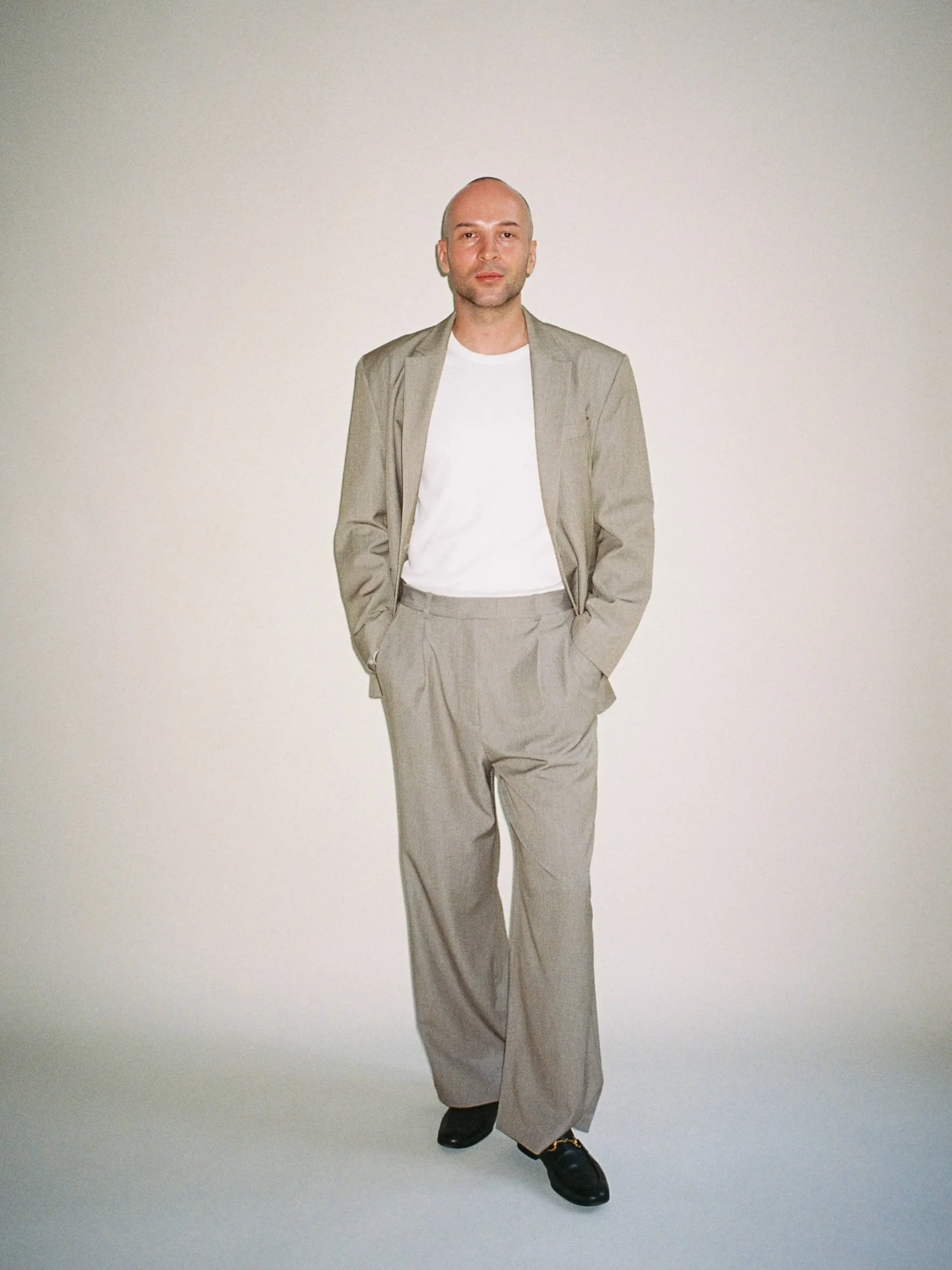 Djerf Avenue Favorite Pants Oat Sale