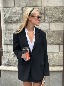 Djerf Avenue Forever Blazer Black Discount
