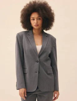 Djerf Avenue Forever Blazer Grey Online