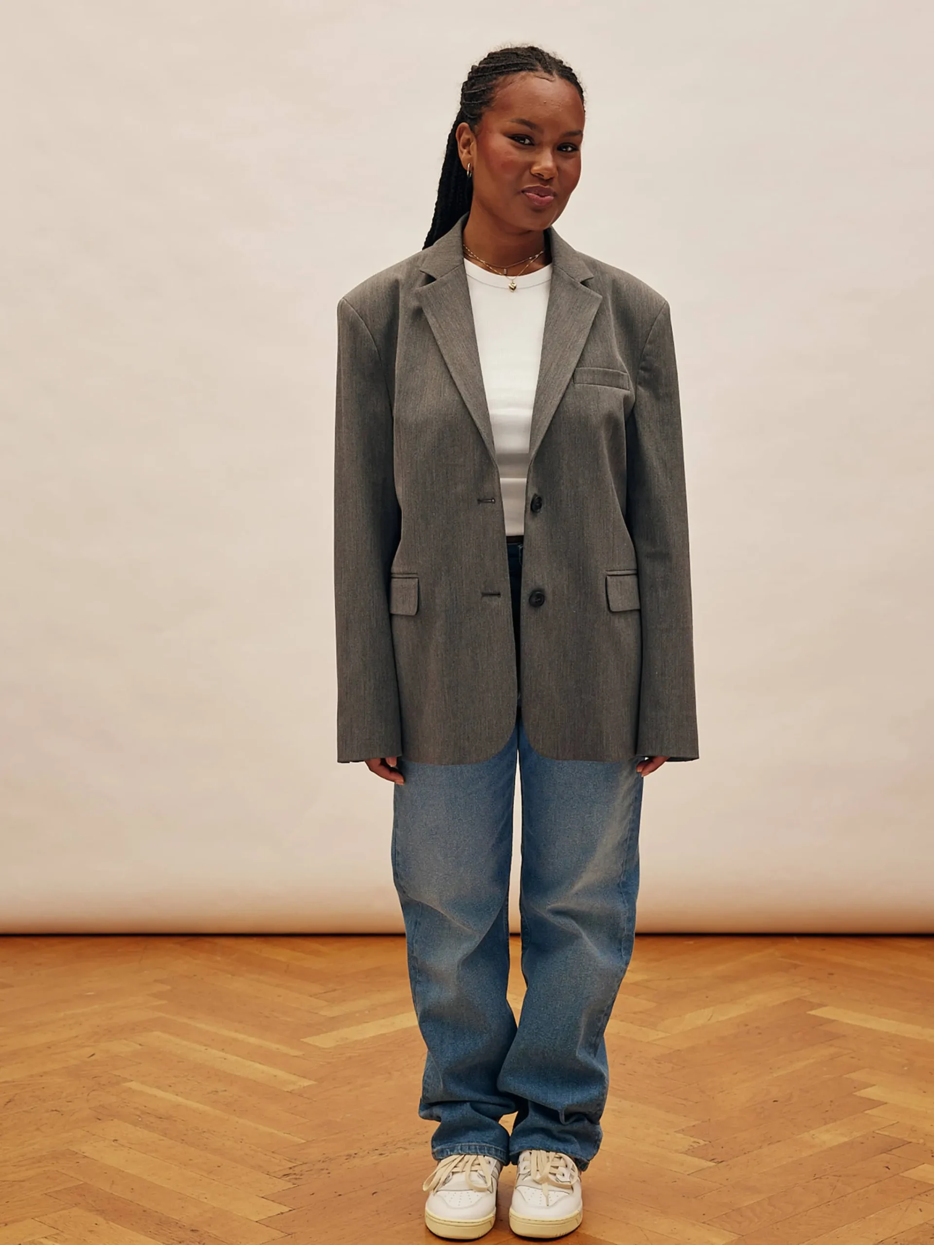 Djerf Avenue Forever Blazer Grey Online