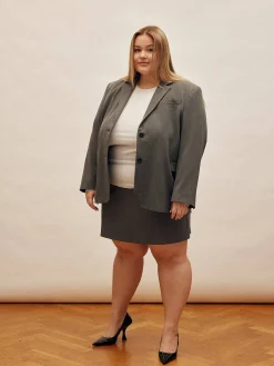 Djerf Avenue Forever Blazer Grey Online