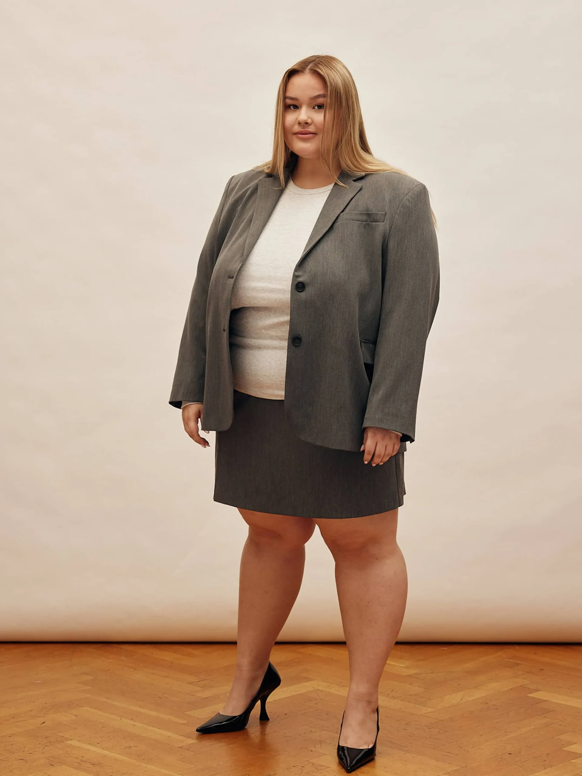 Djerf Avenue Forever Blazer Grey Online