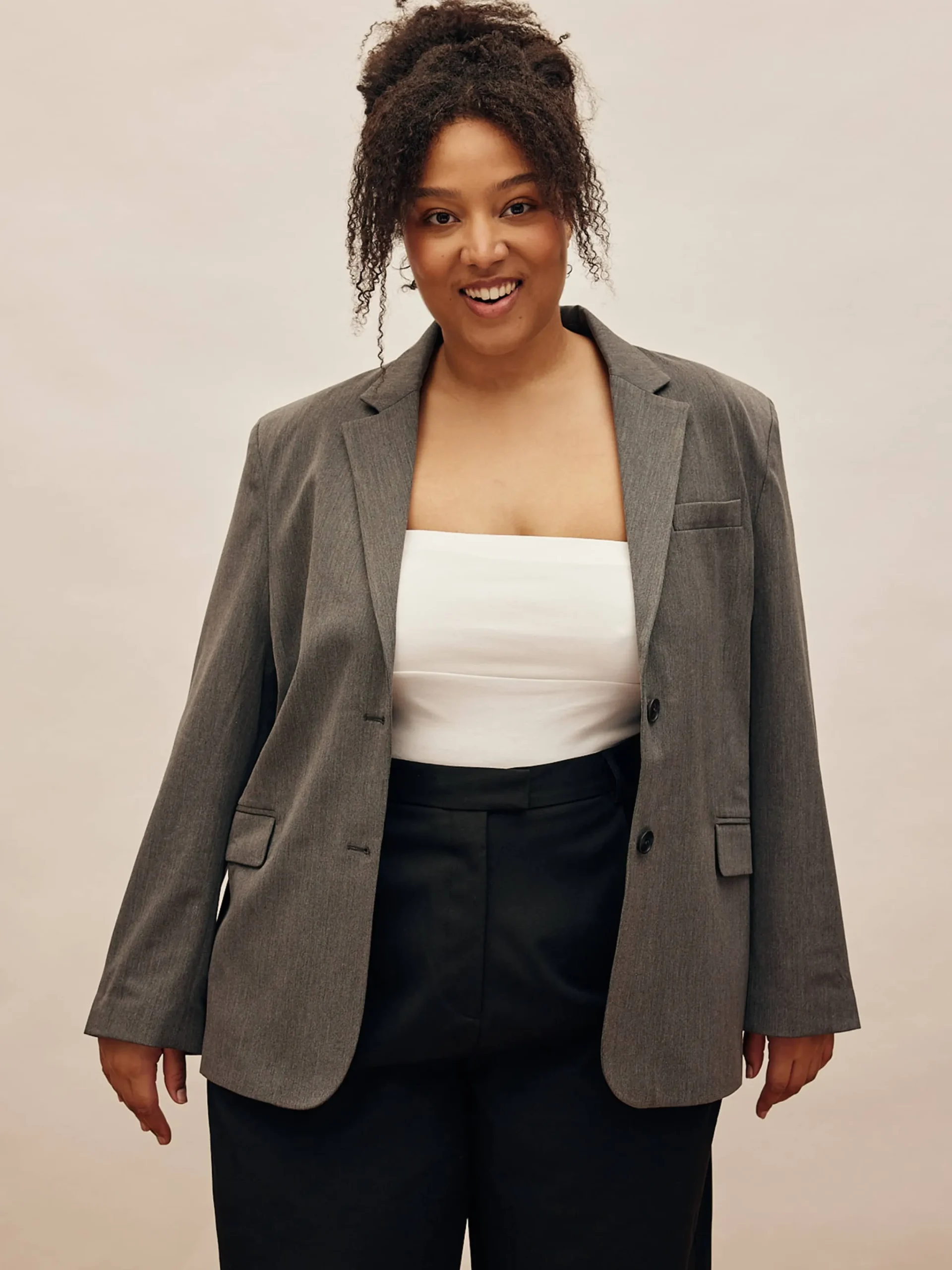 Djerf Avenue Forever Blazer Grey Online