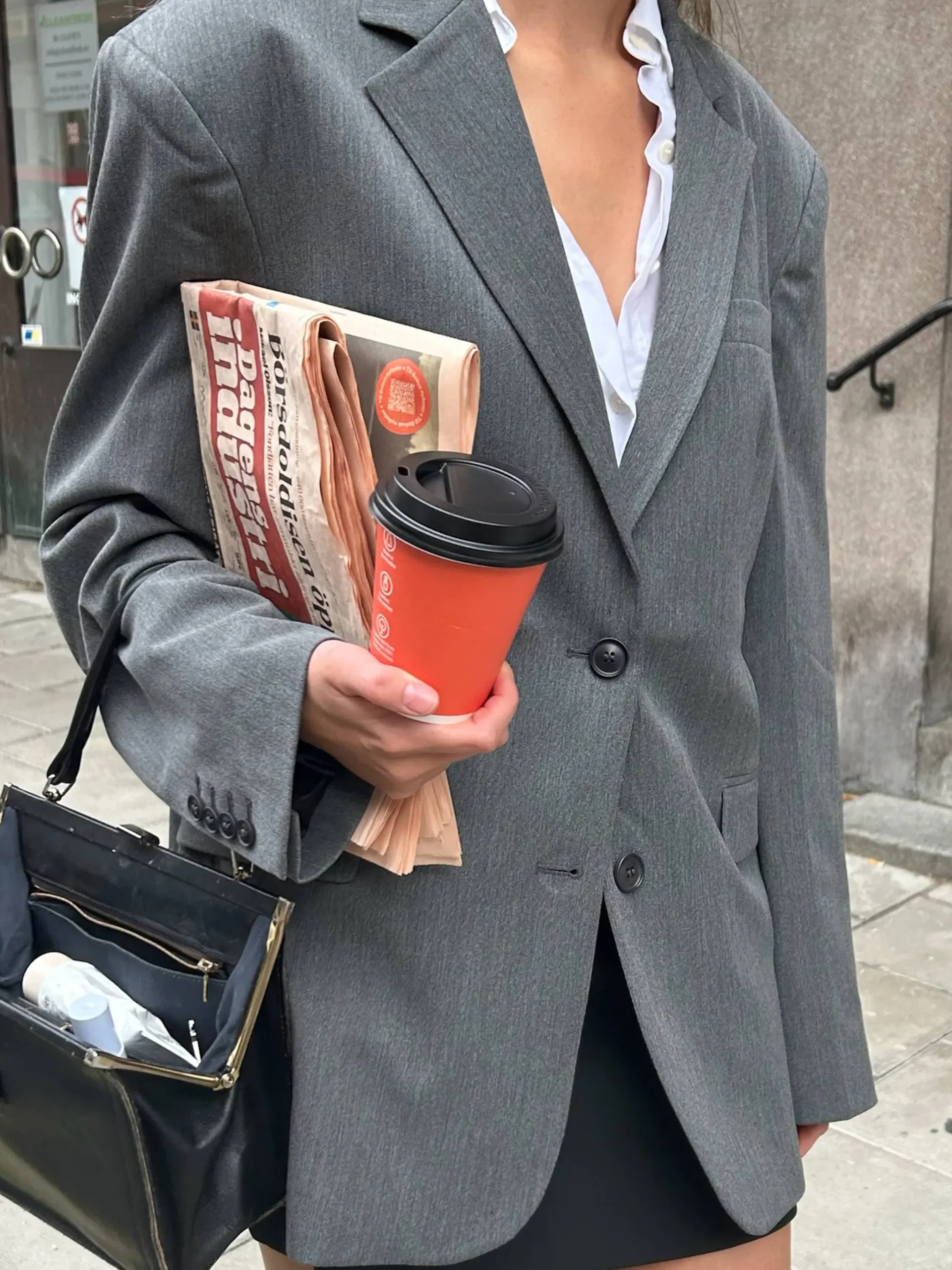 Djerf Avenue Forever Blazer Grey Online