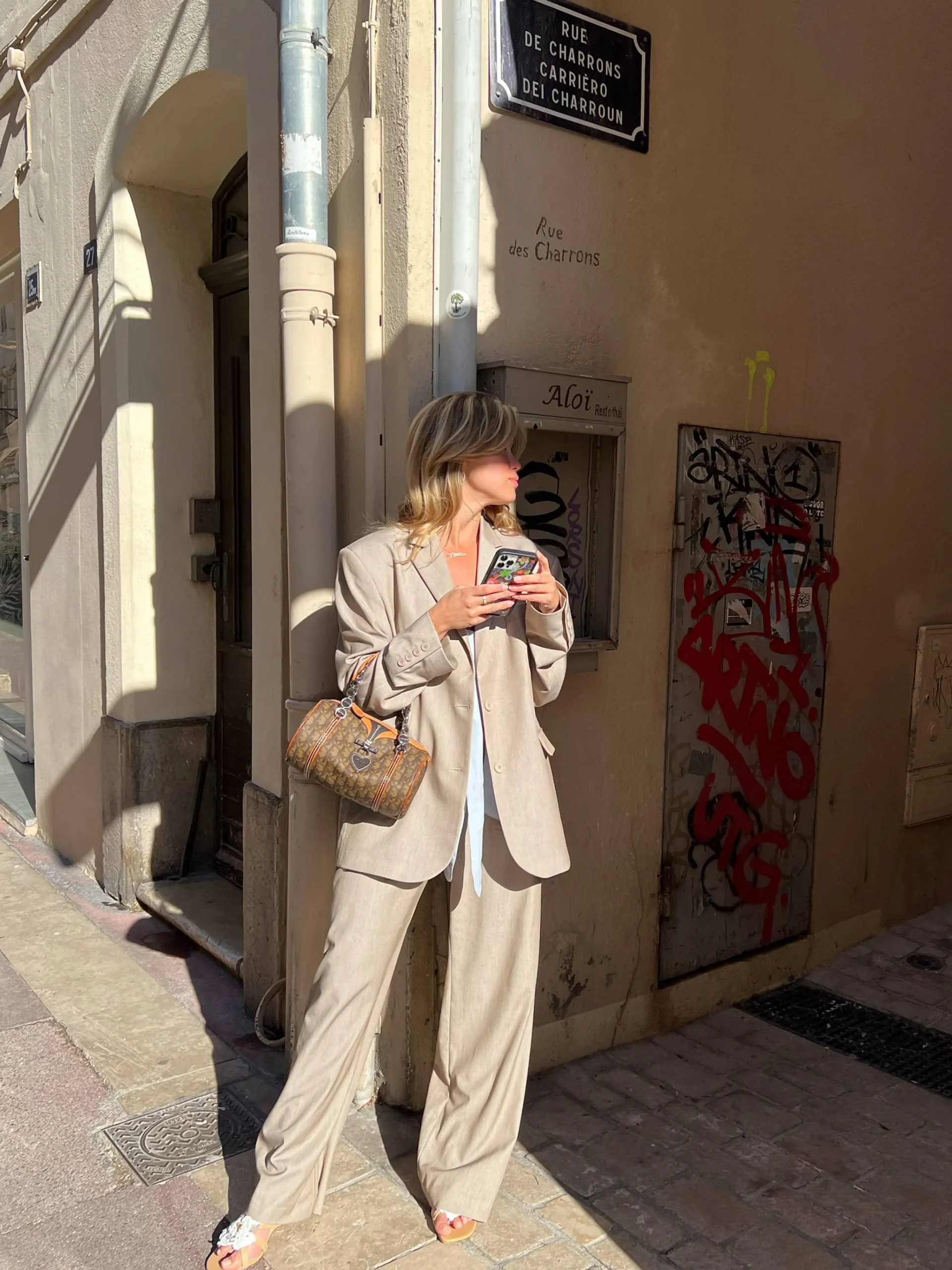 Djerf Avenue Forever Blazer Oat Online