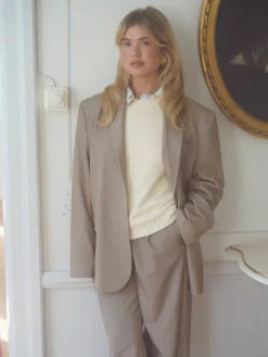 Djerf Avenue Forever Blazer Oat Online