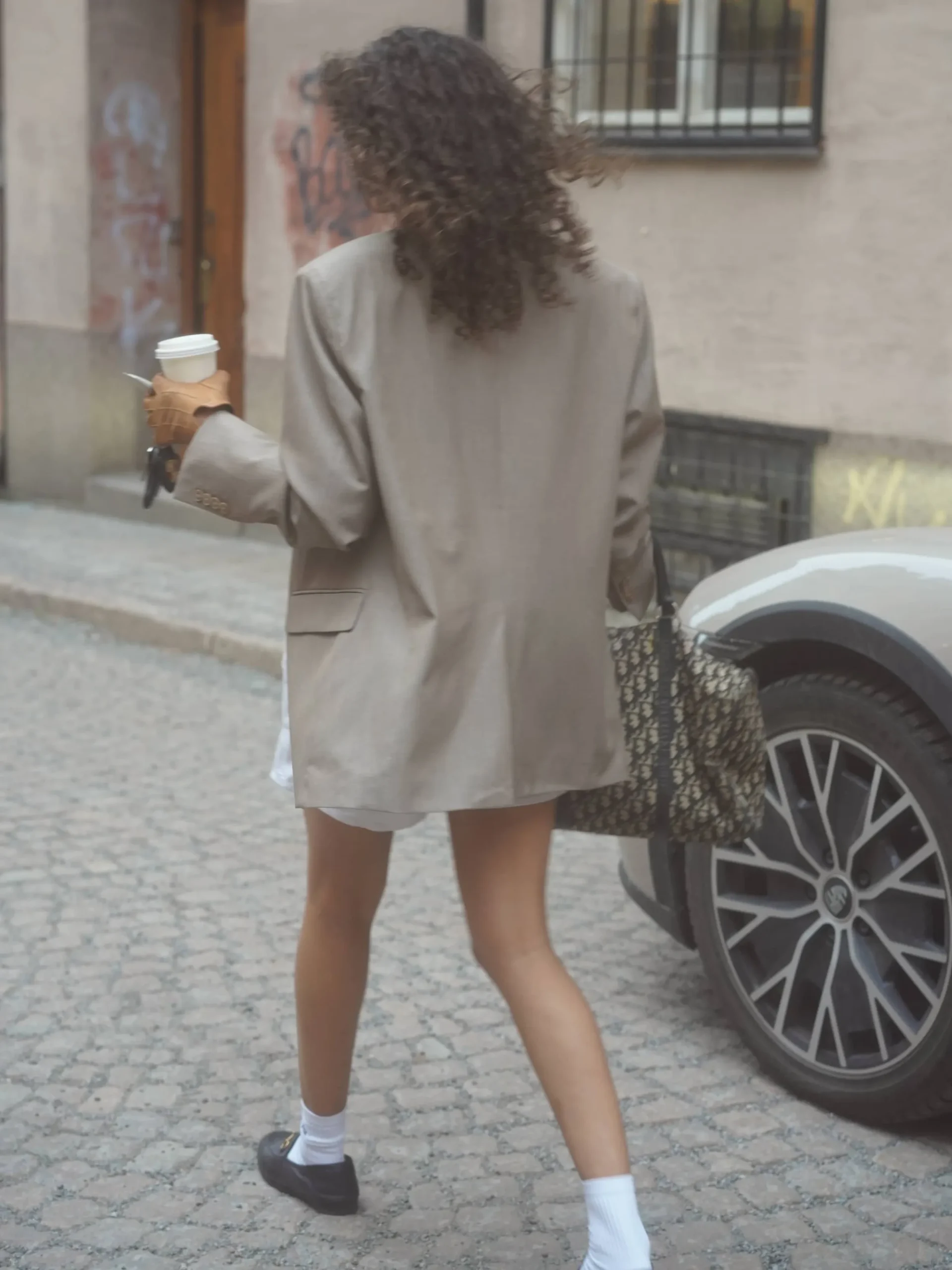 Djerf Avenue Forever Blazer Oat Online