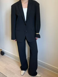 Djerf Avenue Forever Blazer Pinstripe Clearance