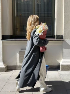 Djerf Avenue Forever Coat Grey Online