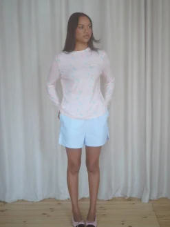 Djerf Avenue Go Slow Long Sleeve Top Summer Island Sale