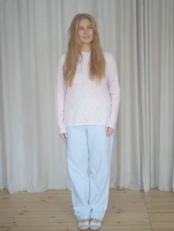 Djerf Avenue Go Slow Long Sleeve Top Summer Island Sale