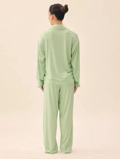 Djerf Avenue Go Slow Pants Pistachio Outlet