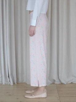 Djerf Avenue Go Slow PJ Ankle Pants Summer Island Sale