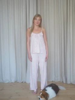 Djerf Avenue Go Slow PJ Ankle Pants Summer Island Sale