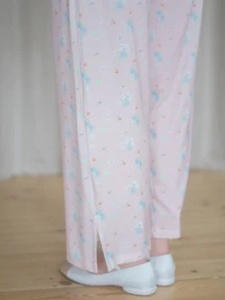 Djerf Avenue Go Slow PJ Ankle Pants Summer Island Sale