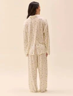 Djerf Avenue Go Slow Shirt Marula Bloom New