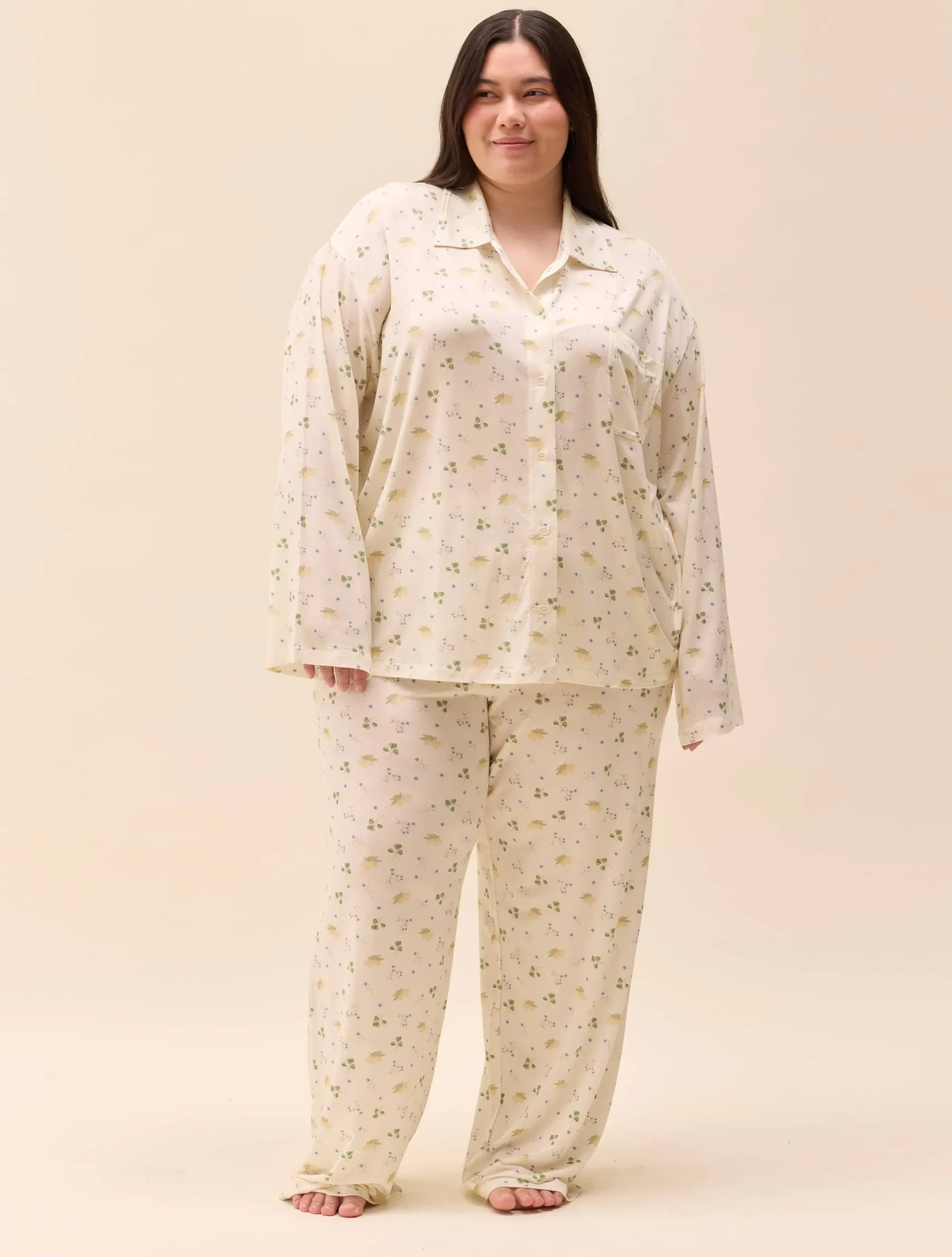 Djerf Avenue Go Slow Shirt Marula Bloom New