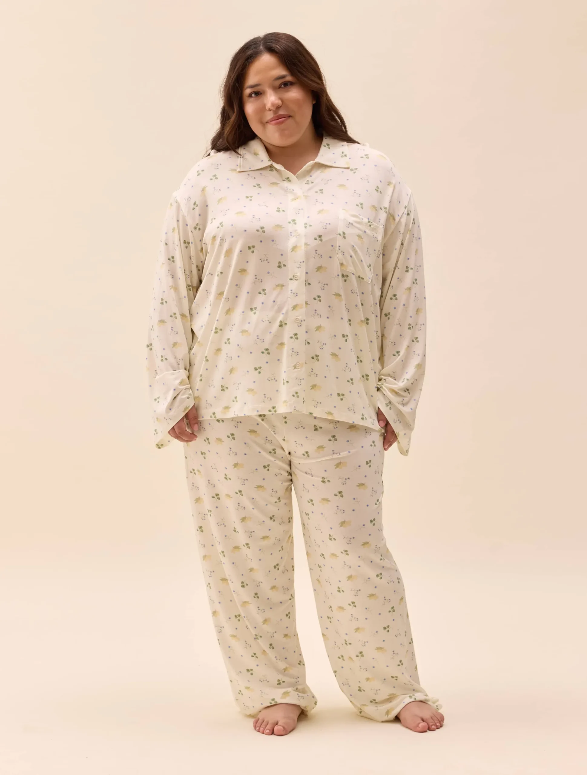 Djerf Avenue Go Slow Shirt Marula Bloom New