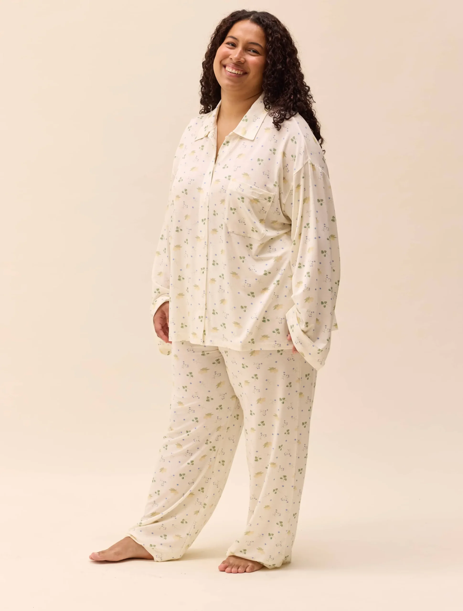 Djerf Avenue Go Slow Shirt Marula Bloom New