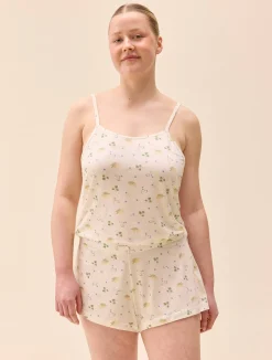 Djerf Avenue Go Slow Short Shorts Marula Bloom New