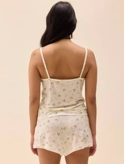 Djerf Avenue Go Slow Short Shorts Marula Bloom New