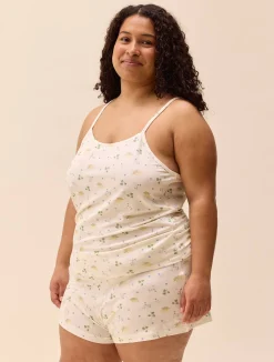 Djerf Avenue Go Slow Short Shorts Marula Bloom New