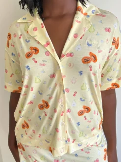 Djerf Avenue Go Slow Short Sleeve Top Fruit Sale