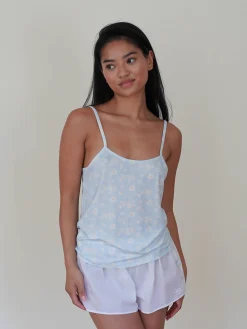 Djerf Avenue Go Slow Strap Top Dream Cake Clearance