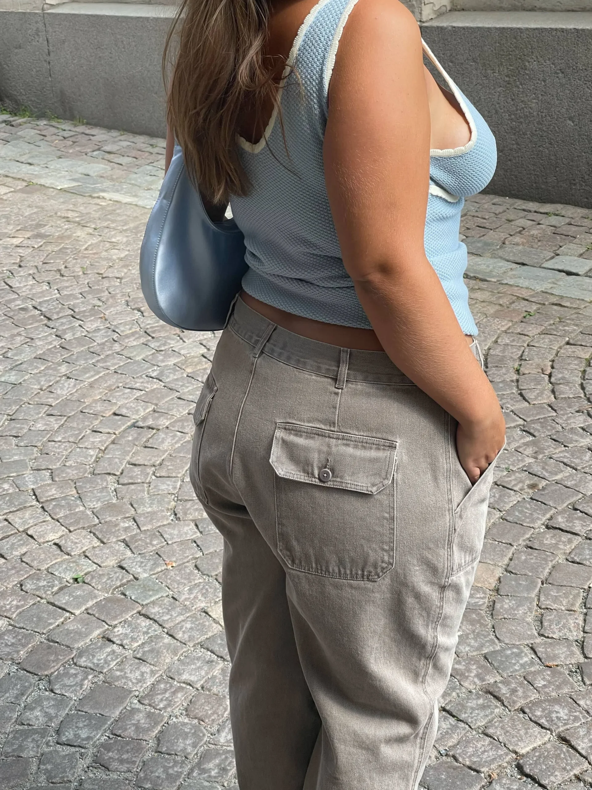 Djerf Avenue Go To Pants Brown Discount
