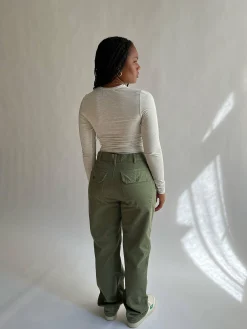 Djerf Avenue Go To Pants Green Best