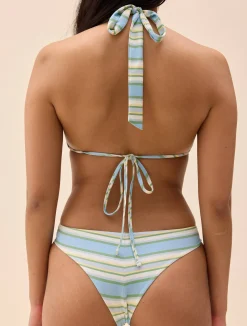Djerf Avenue Halter Neck Bikini Top Slushy Popsicle Discount