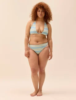 Djerf Avenue Halter Neck Bikini Top Slushy Popsicle Discount