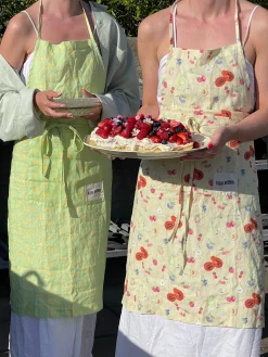 Djerf Avenue Kitchen Apron Lemonade New