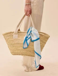 Djerf Avenue Little Scarf DA Coastal Blue Discount