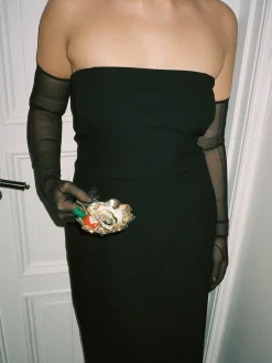 Djerf Avenue Midi Tube Dress Black Hot
