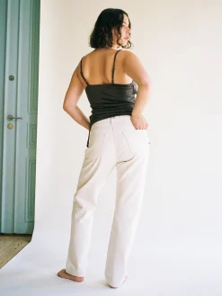 Djerf Avenue Morena Tank Top Brown Clearance