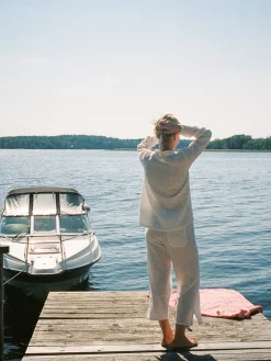 Djerf Avenue Muslin Pants Summer Field Best