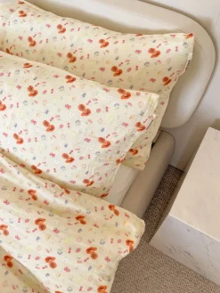 Djerf Avenue Muslin Pillow Case Fruit Sale