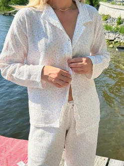 Djerf Avenue Muslin Shirt Summer Field Sale