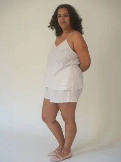 Djerf Avenue Muslin Strap Top Summer Field Outlet