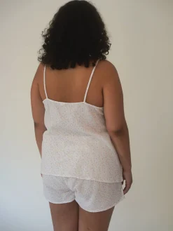 Djerf Avenue Muslin Strap Top Summer Field Outlet