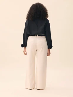 Djerf Avenue Occasion Pants White Discount